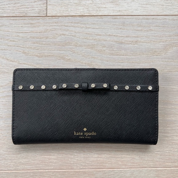 Kate Spade Bifold Bow Wallet - Picture 1 of 5